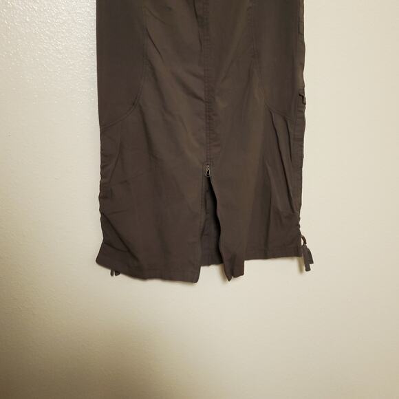 XCVI Lagenlook Mocha Mousse Baggy Midi Skirt Gorpcore - Picture 9 of 9